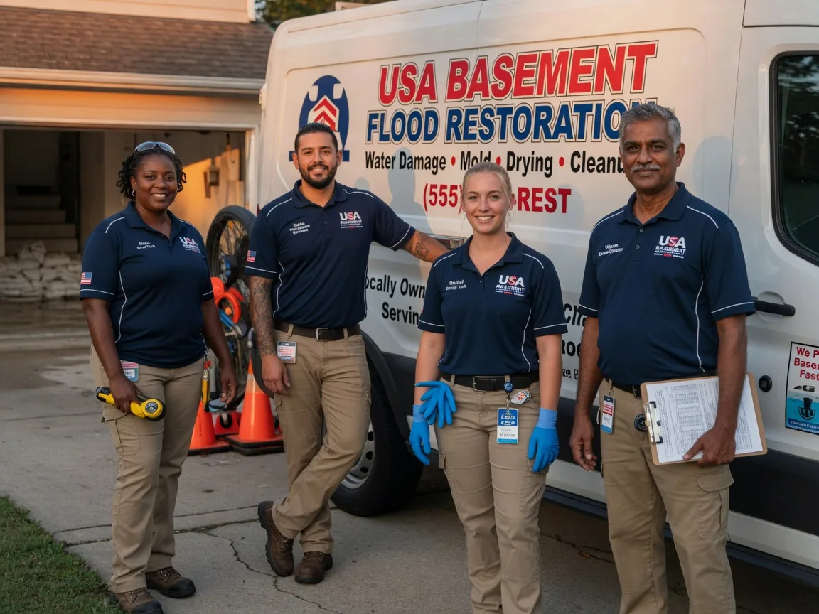 Basement Flood Cleanup company in De Soto, WI