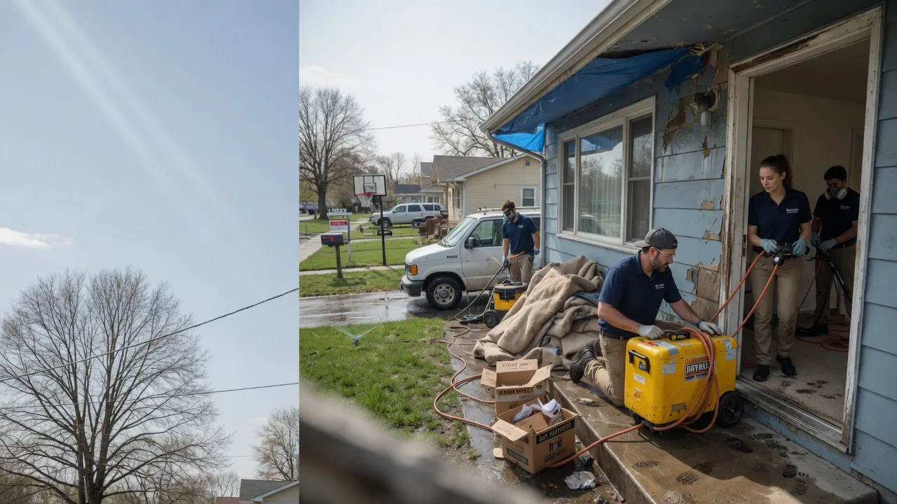 Basement Flood Cleanup in De Soto, WI near me